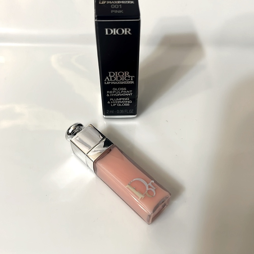 🛍️NIB Dior Addict Mini Lip Maximizer - 001 Pink - 2mL - Picture 3 of 3